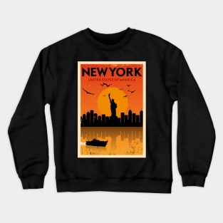 New York Retro Crewneck Sweatshirt